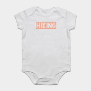 Hiking t-shirt designs Baby Bodysuit